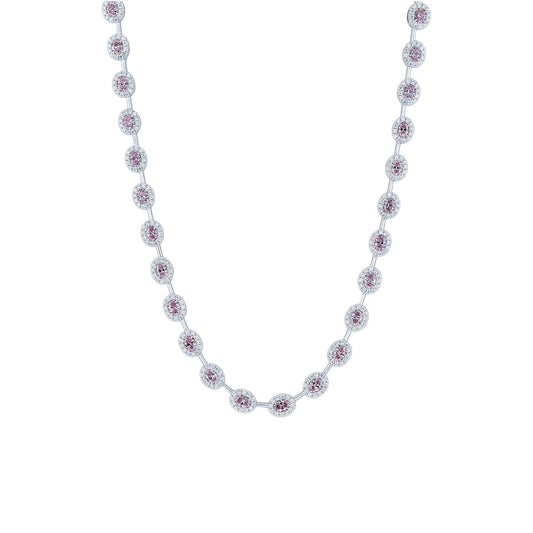 Primrose Pink Diamond Necklace
