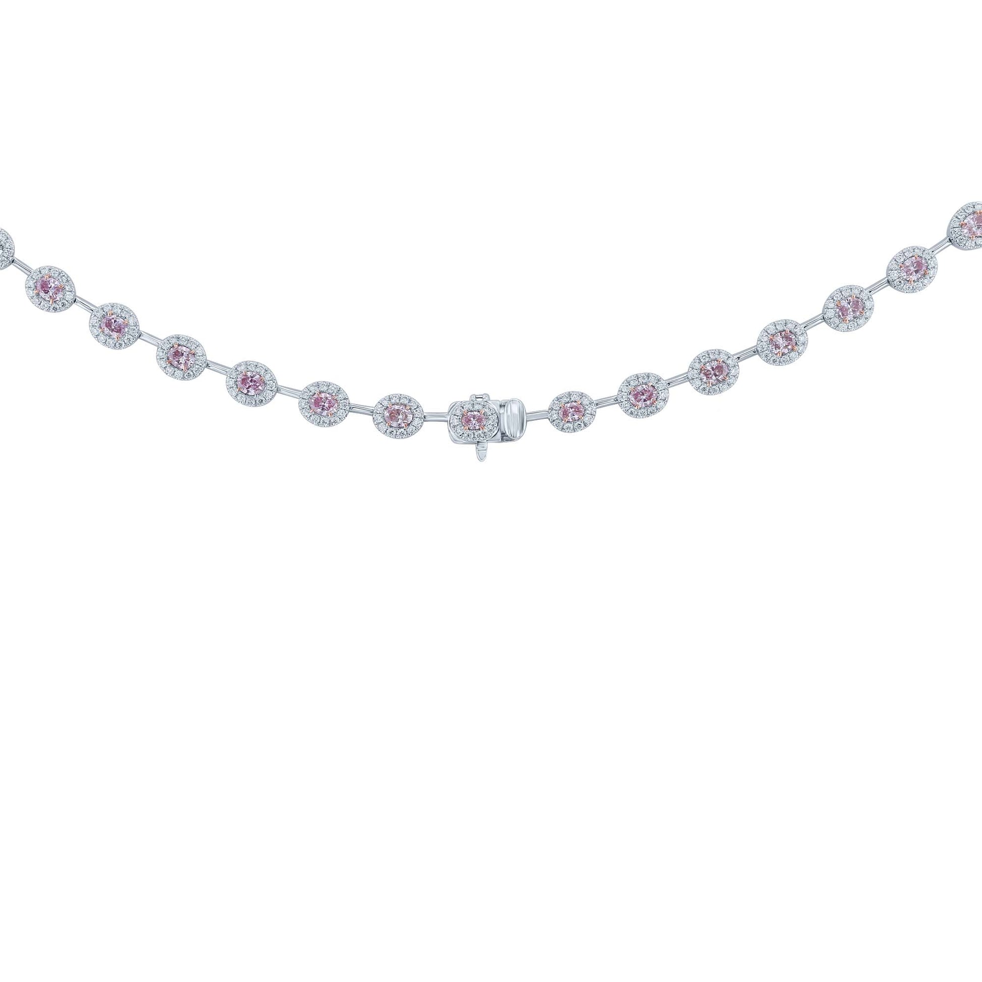 Primrose Pink Diamond Necklace