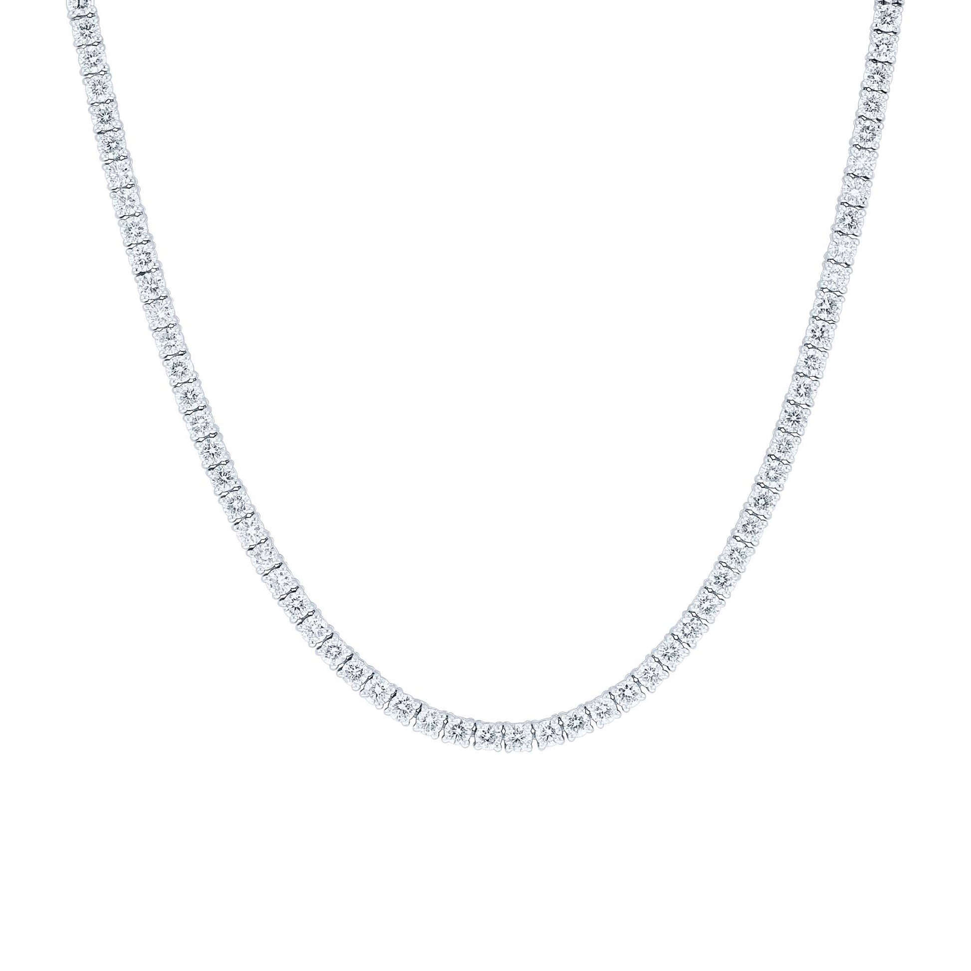 Venus Diamond Tennis Necklace- 8 1/2ct