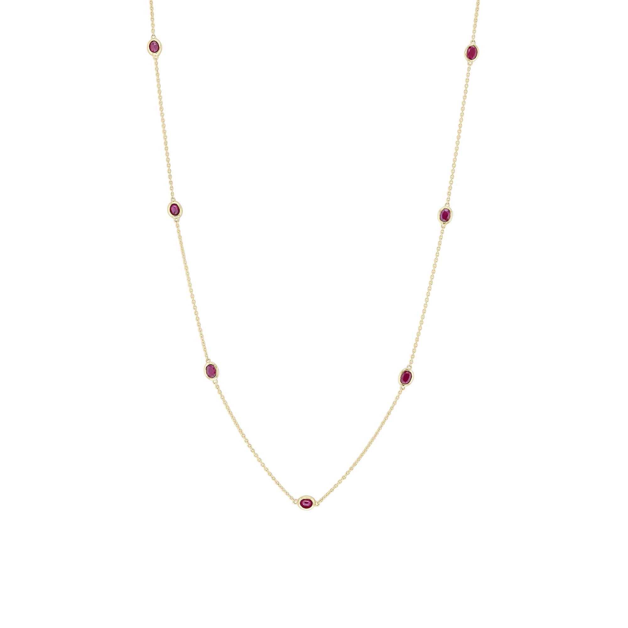Avalon Ruby Station Necklace