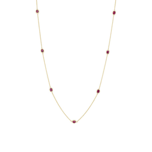 Avalon Ruby Station Necklace
