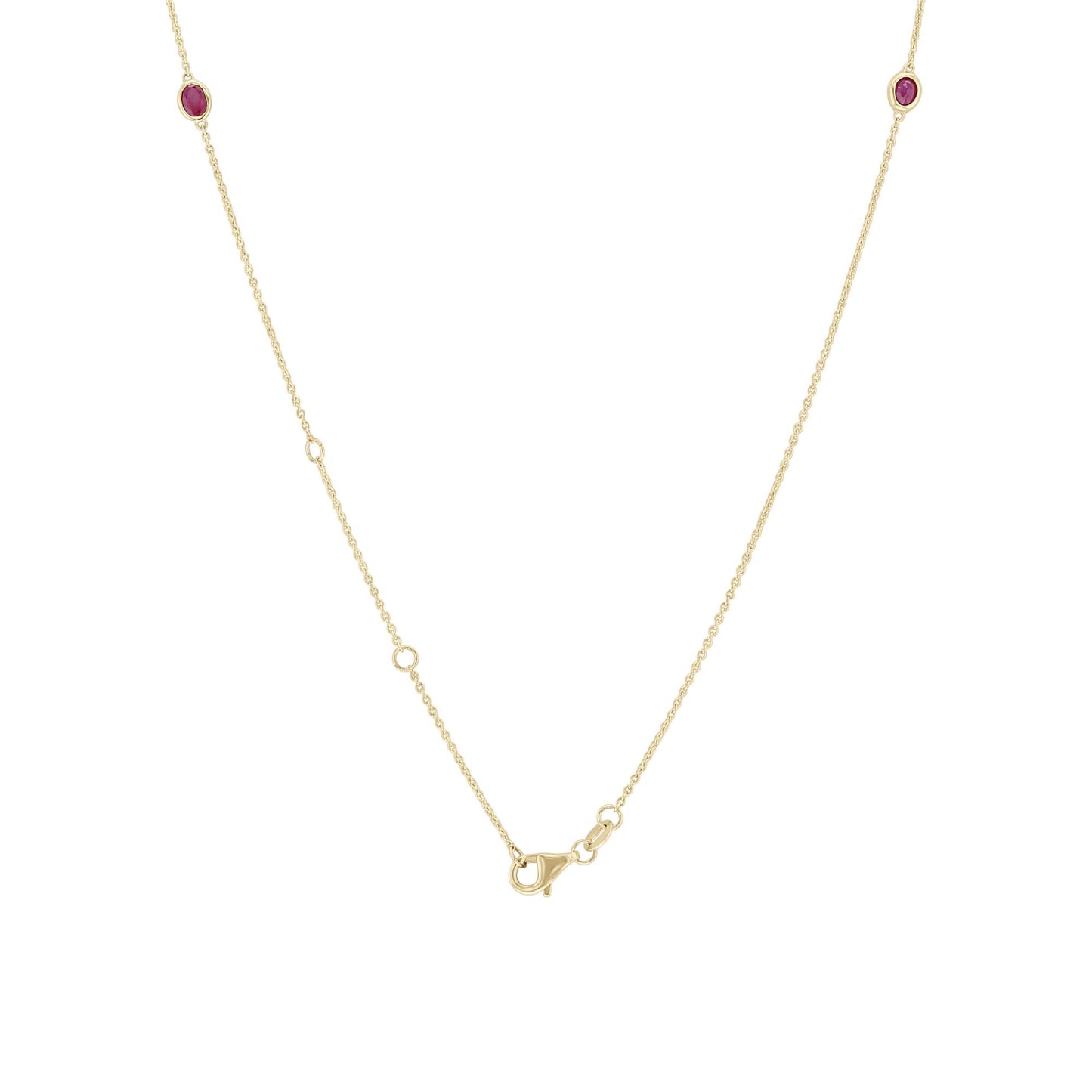 Avalon Ruby Station Necklace