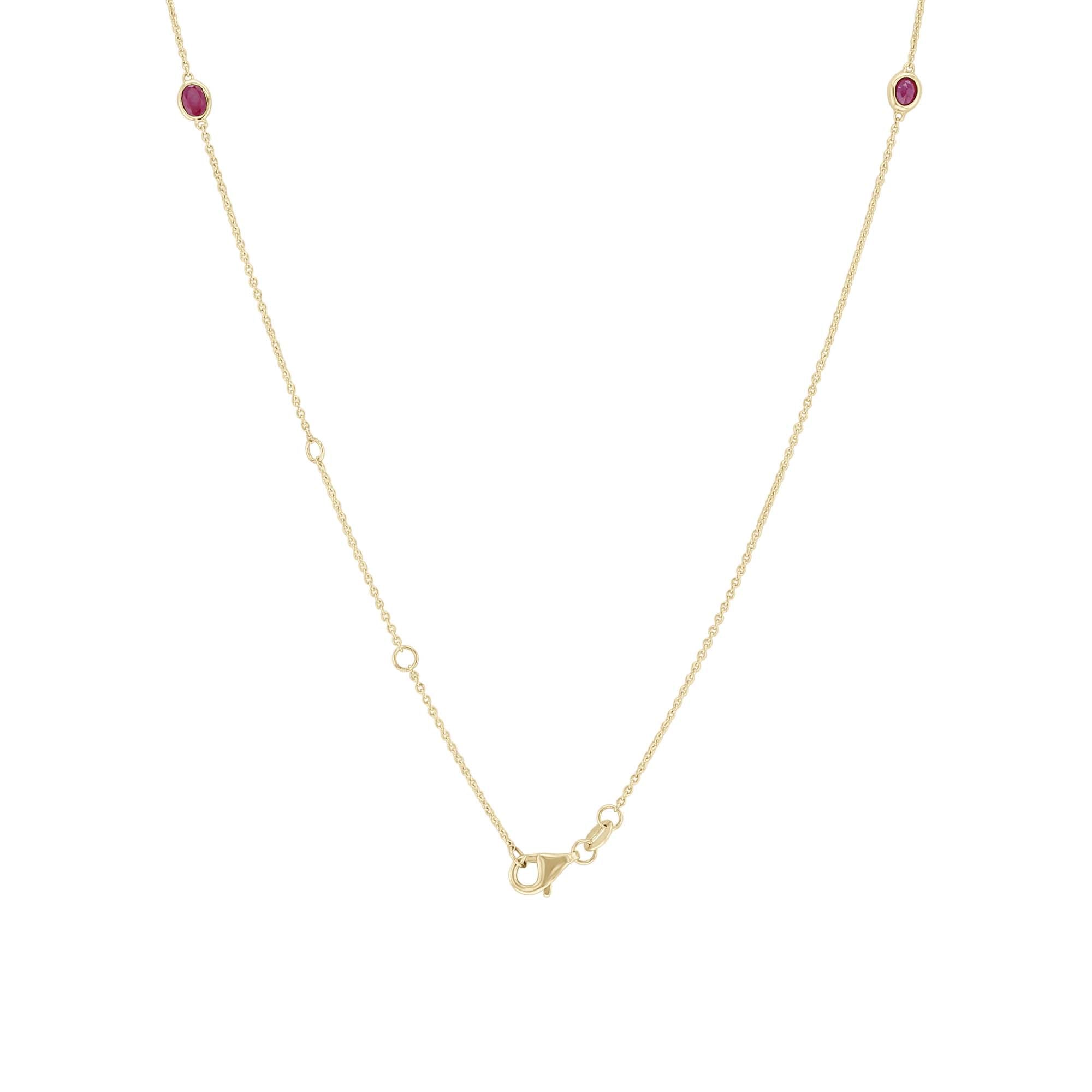 Avalon Ruby Station Necklace