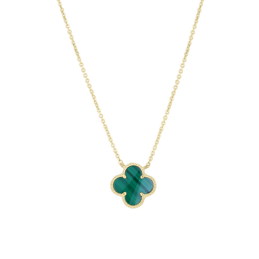Loveleaf Malachite Necklace
