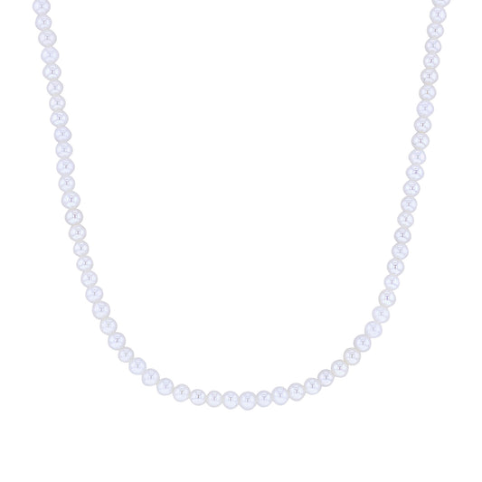 Michelle Classic Pearl Strand Necklace