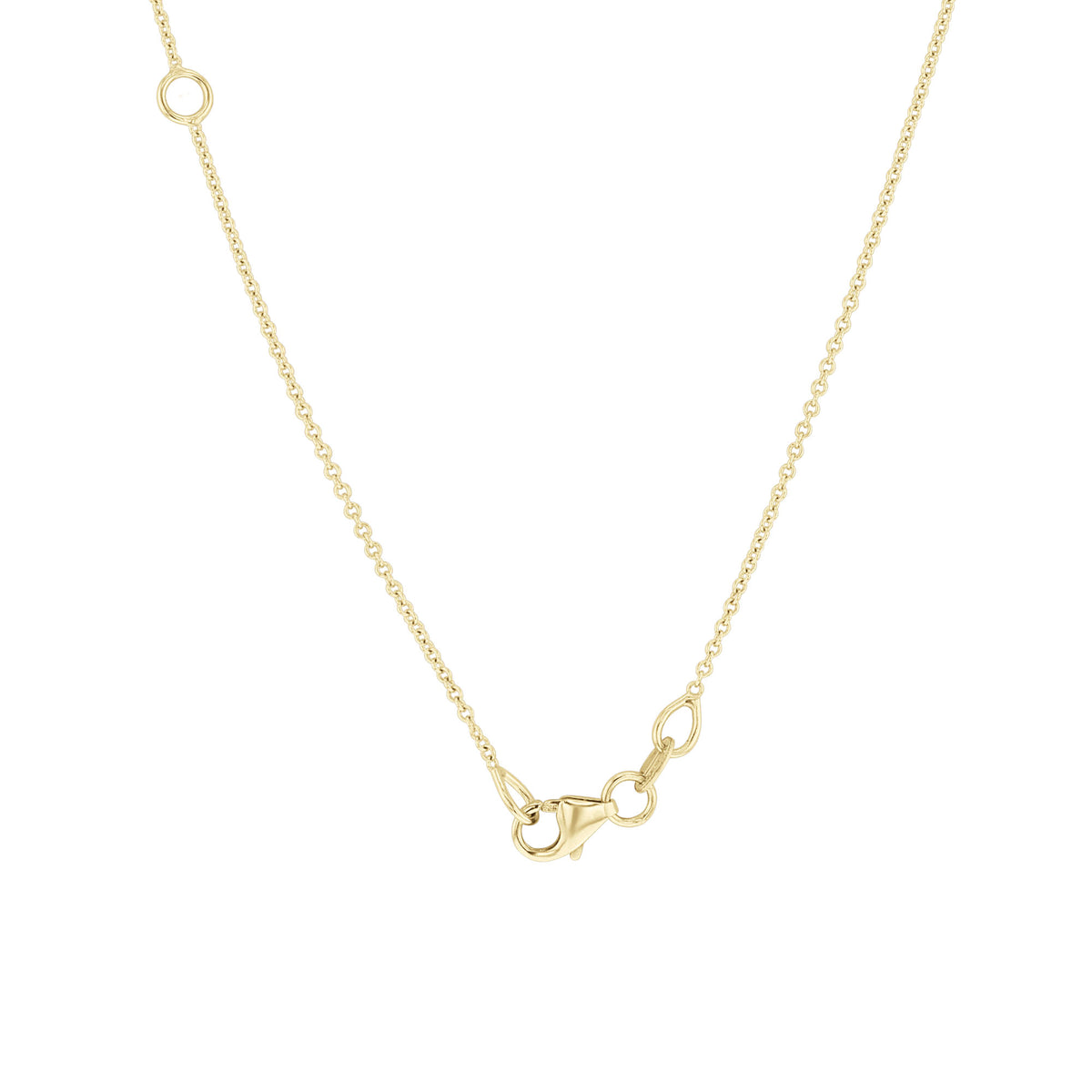 Gaia Three Stone Opal Bezel Necklace