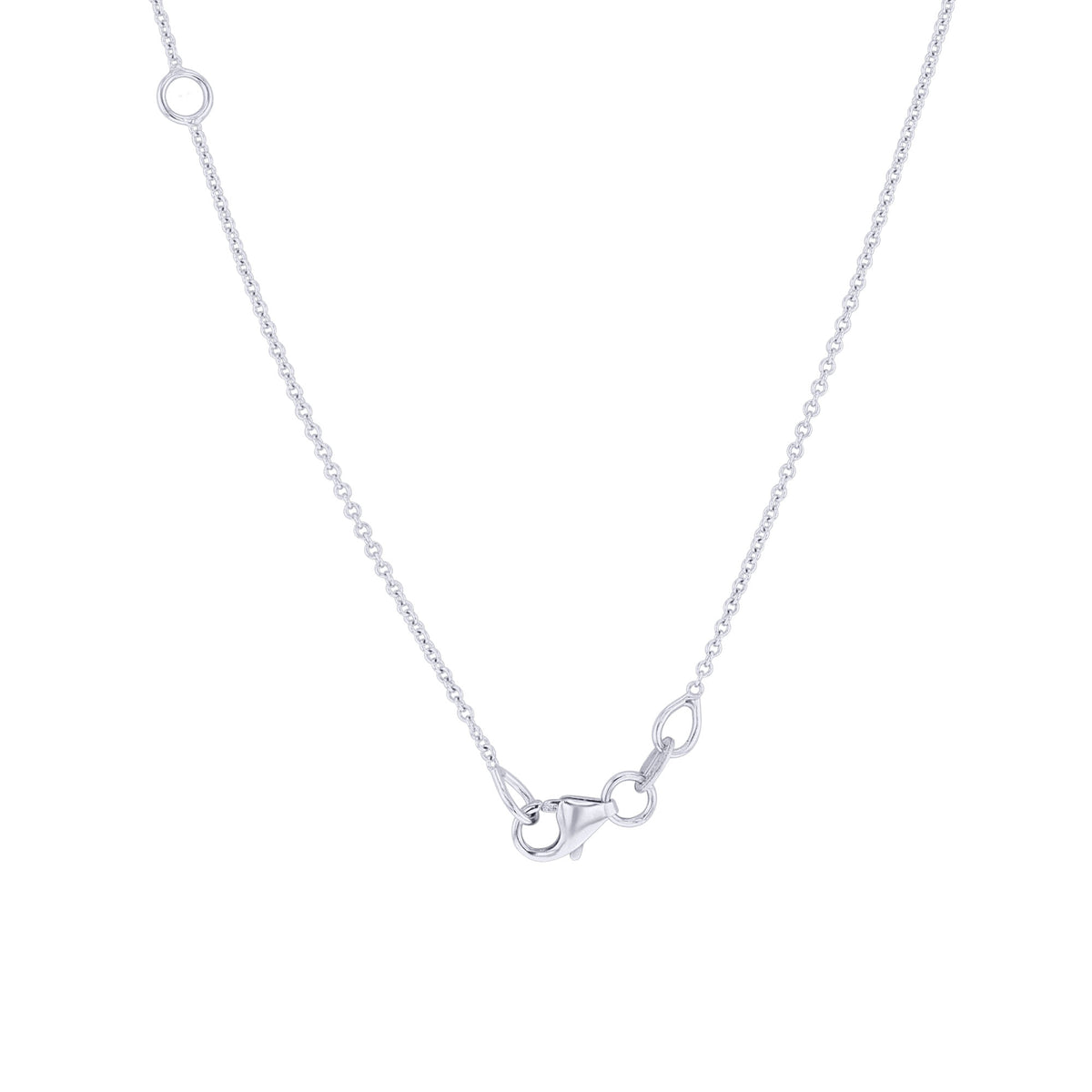 Gaia Three Stone Opal Bezel Necklace