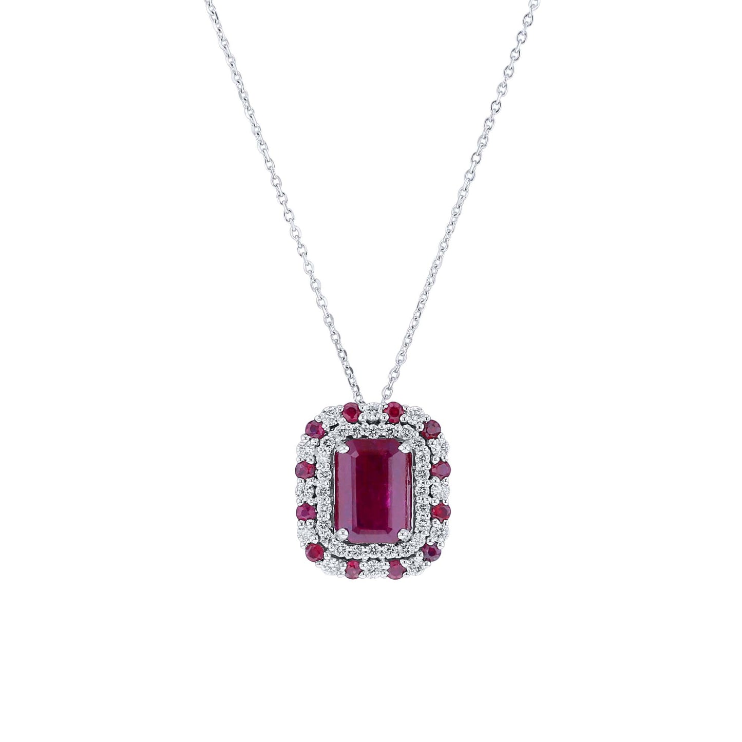 Rosanna Ruby & Diamond Necklace