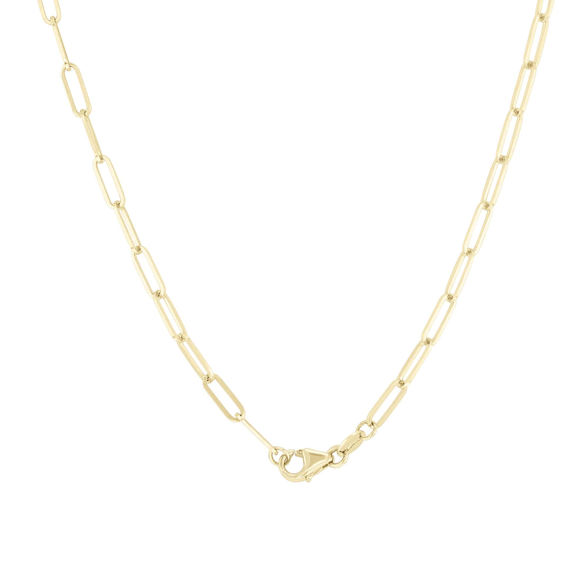 Juno Opal Paper Clip Chain Necklace