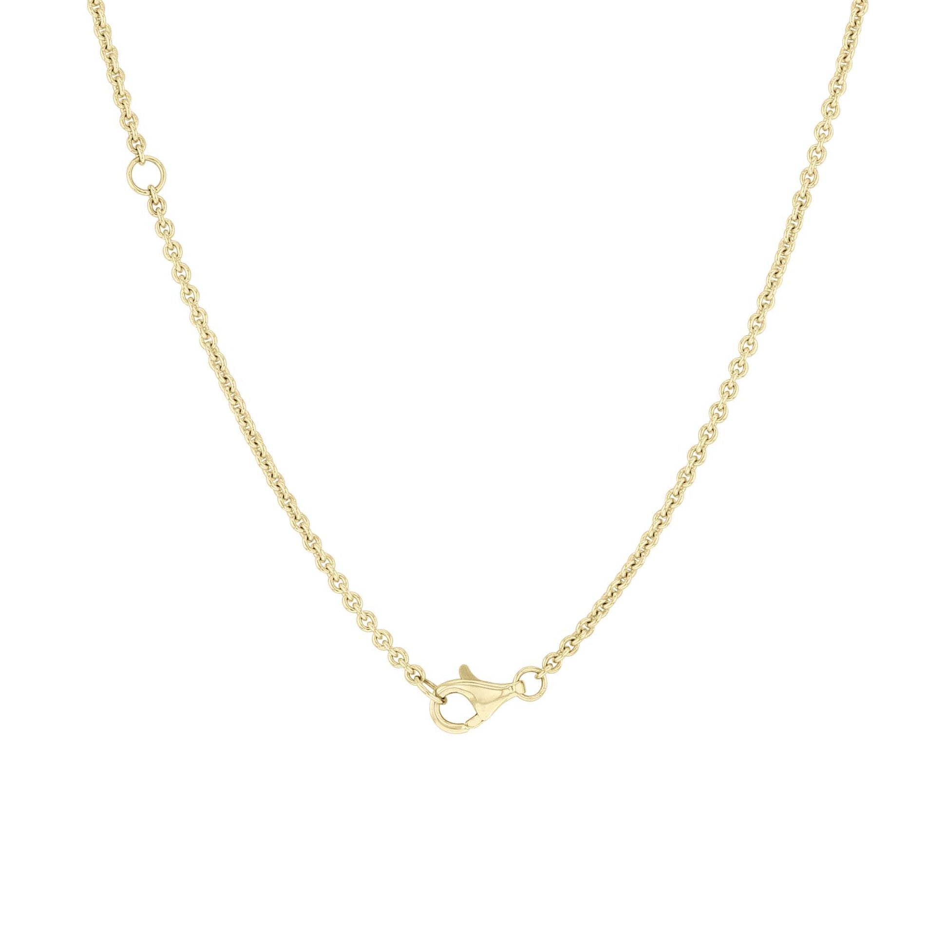 Hera Blue Topaz Bezel Necklace