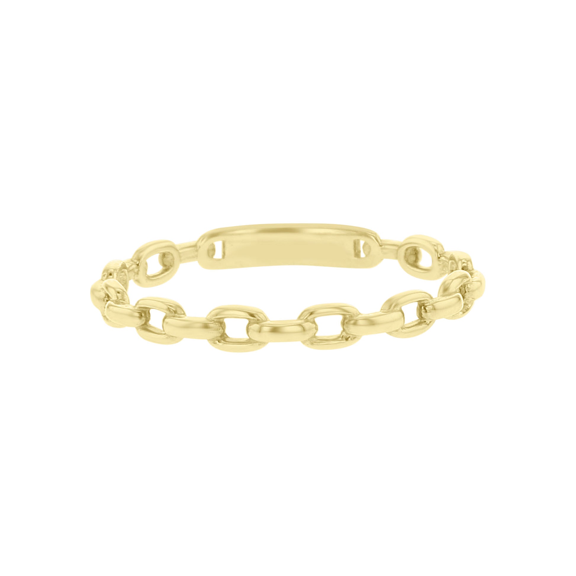 Linked Up Gold Stackable Ring