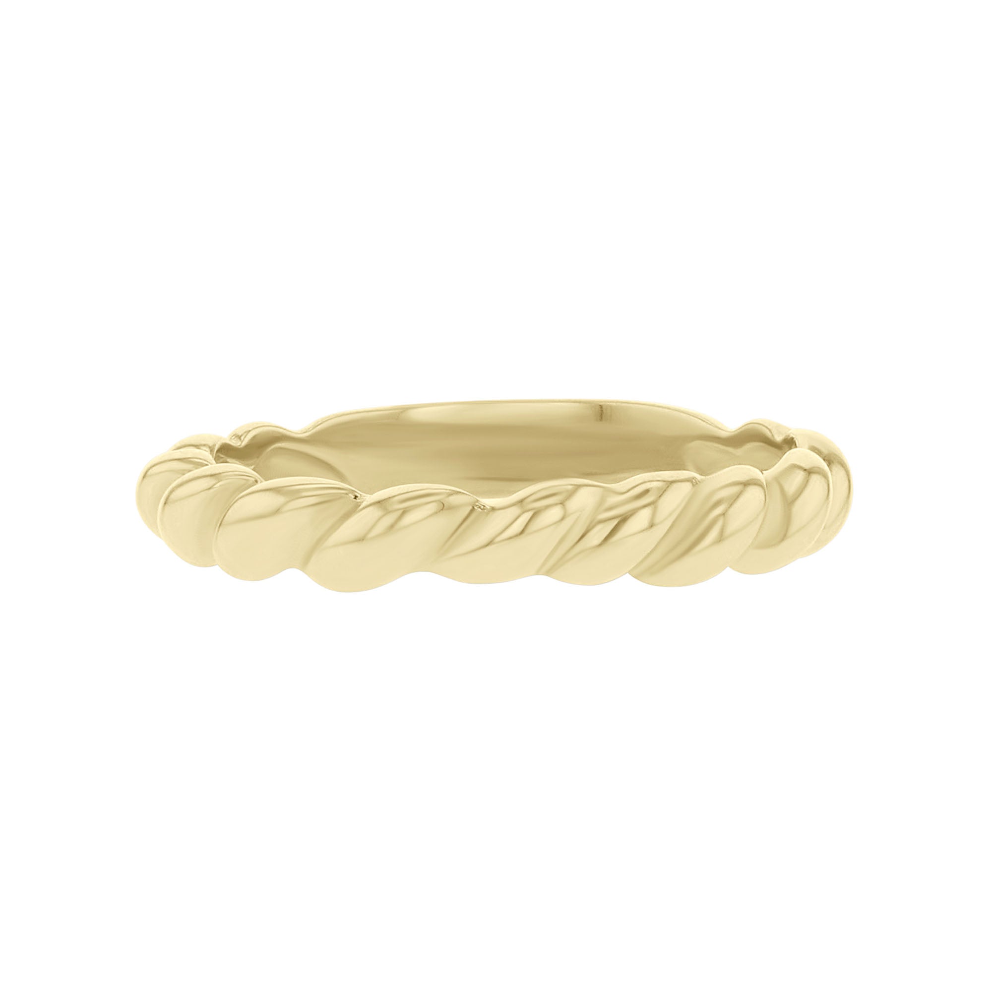 gold twist ring