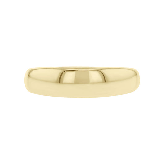 gold domed ring