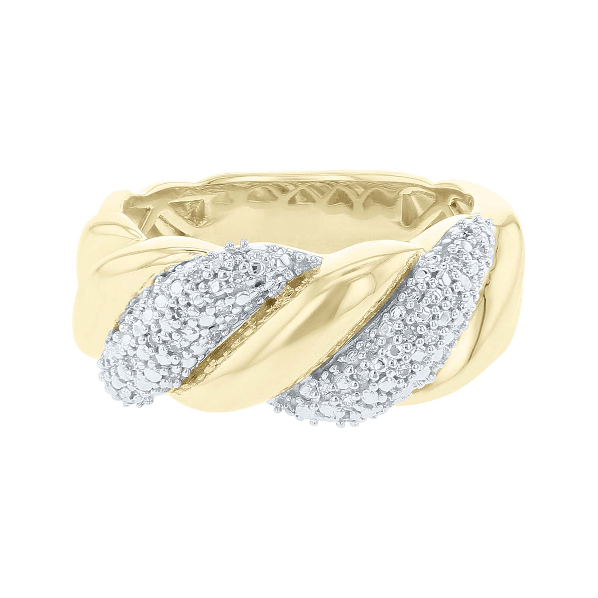 Novak Twist Diamond Ring