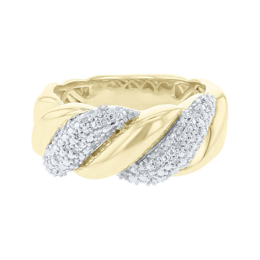 Novak Twist Diamond Ring
