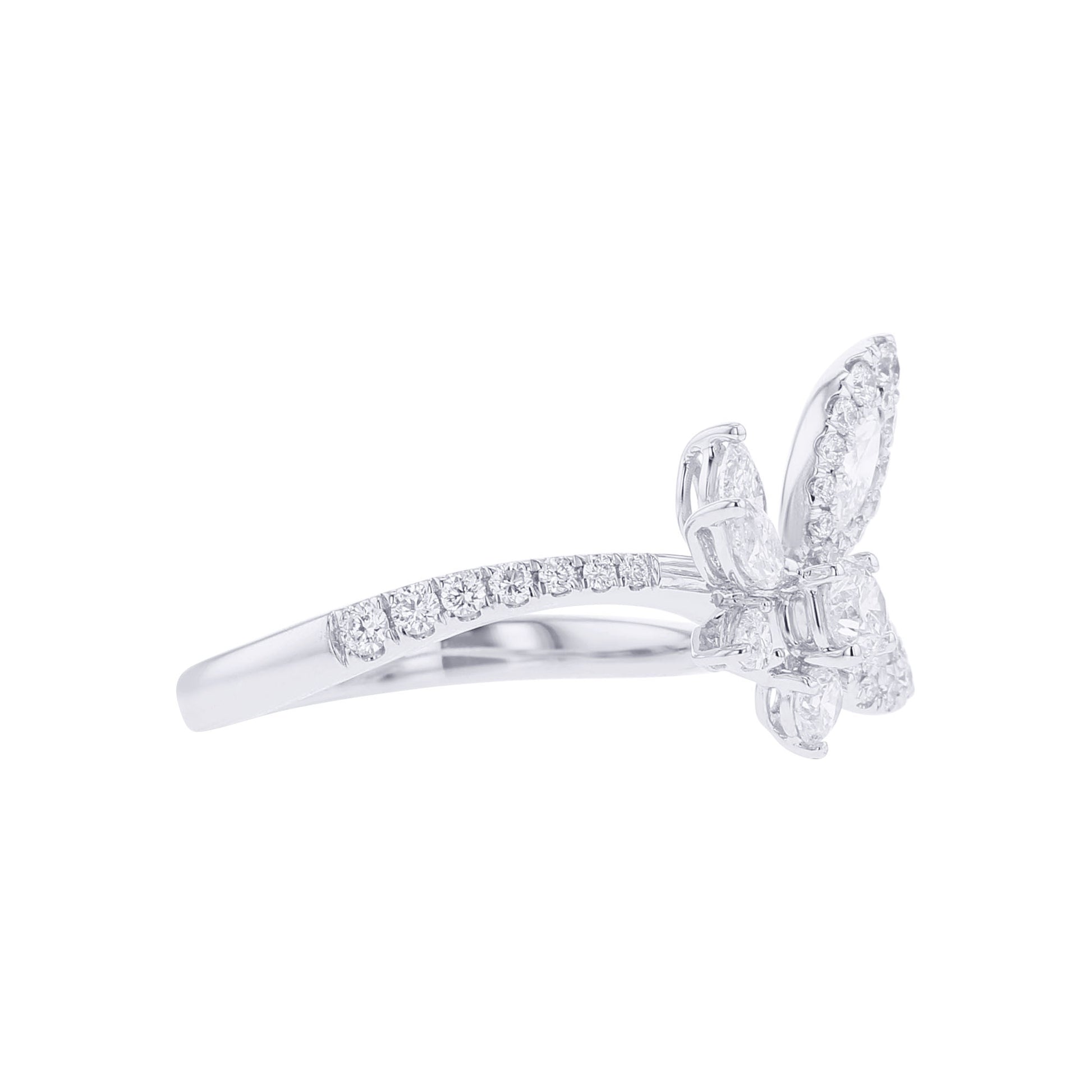 Iconic Flora Diamond Ring