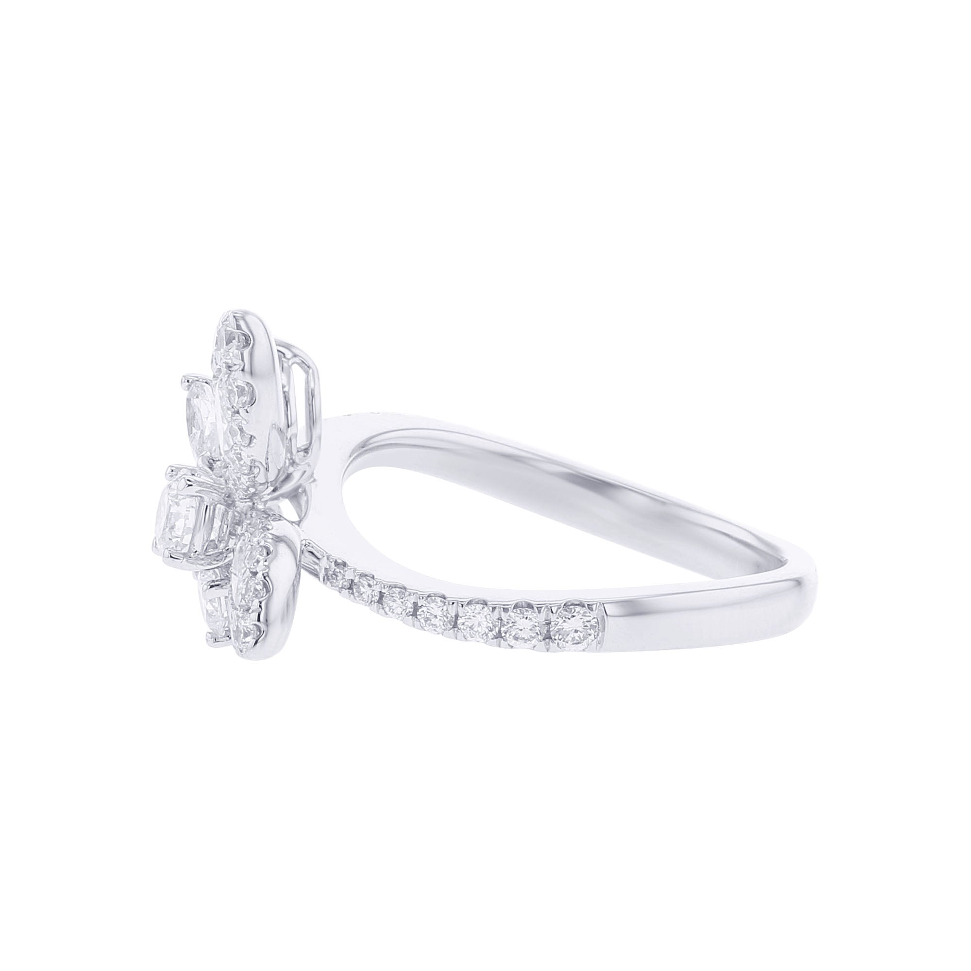 Iconic Flora Diamond Ring