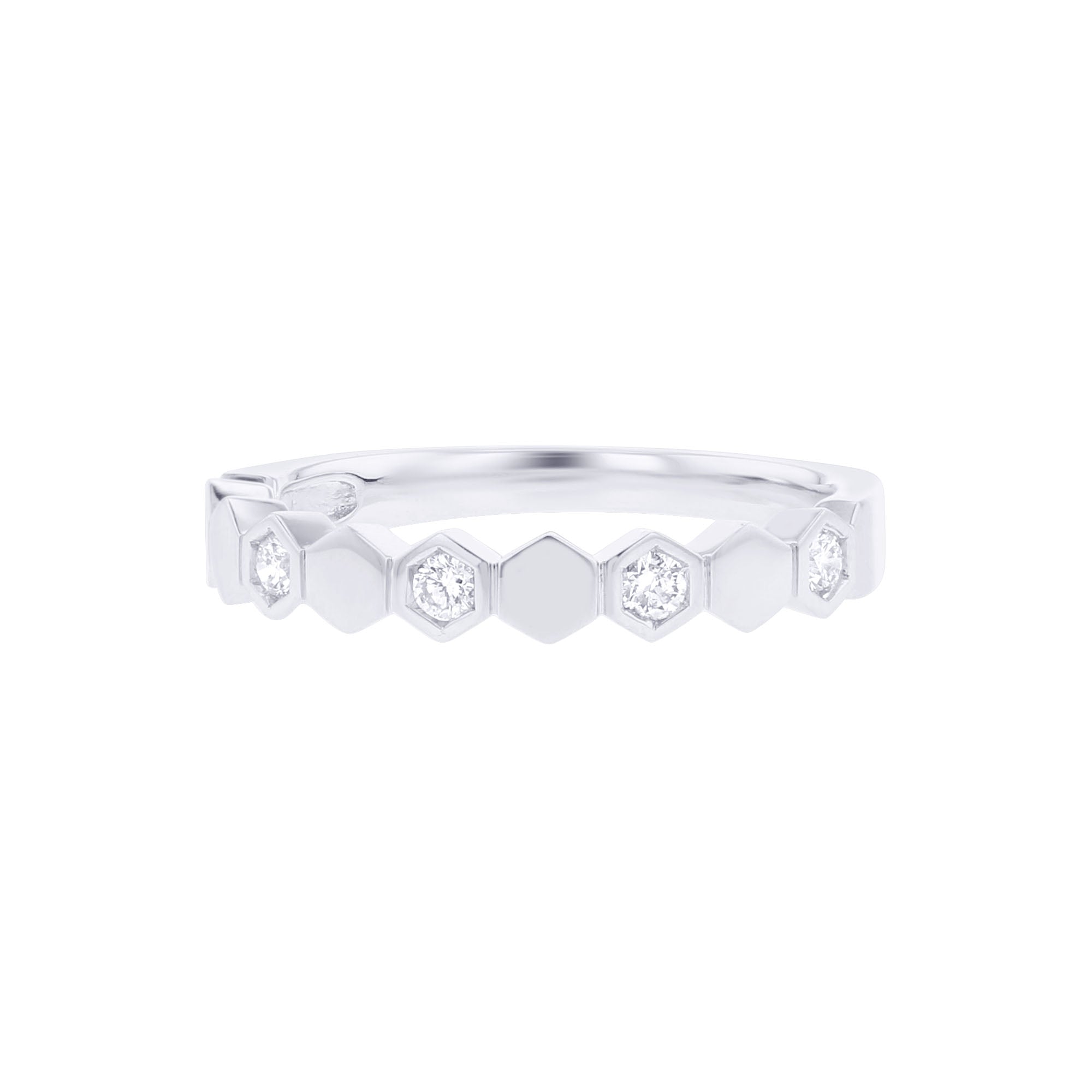 Geometric Stackable Diamond Ring – Steven Singer Jewelers