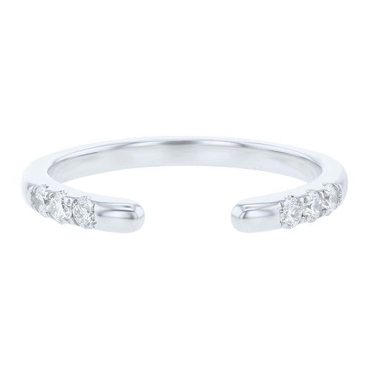 Dove Open Stack Diamond Ring- 1/5ct