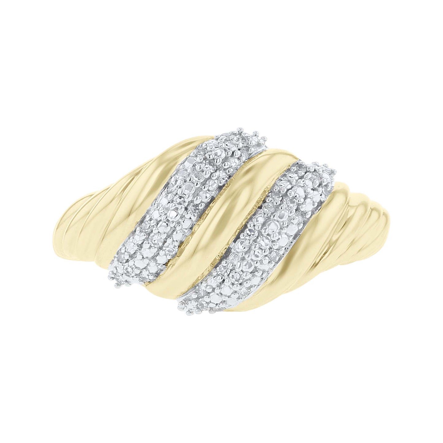 Swanson Twist Diamond Ring