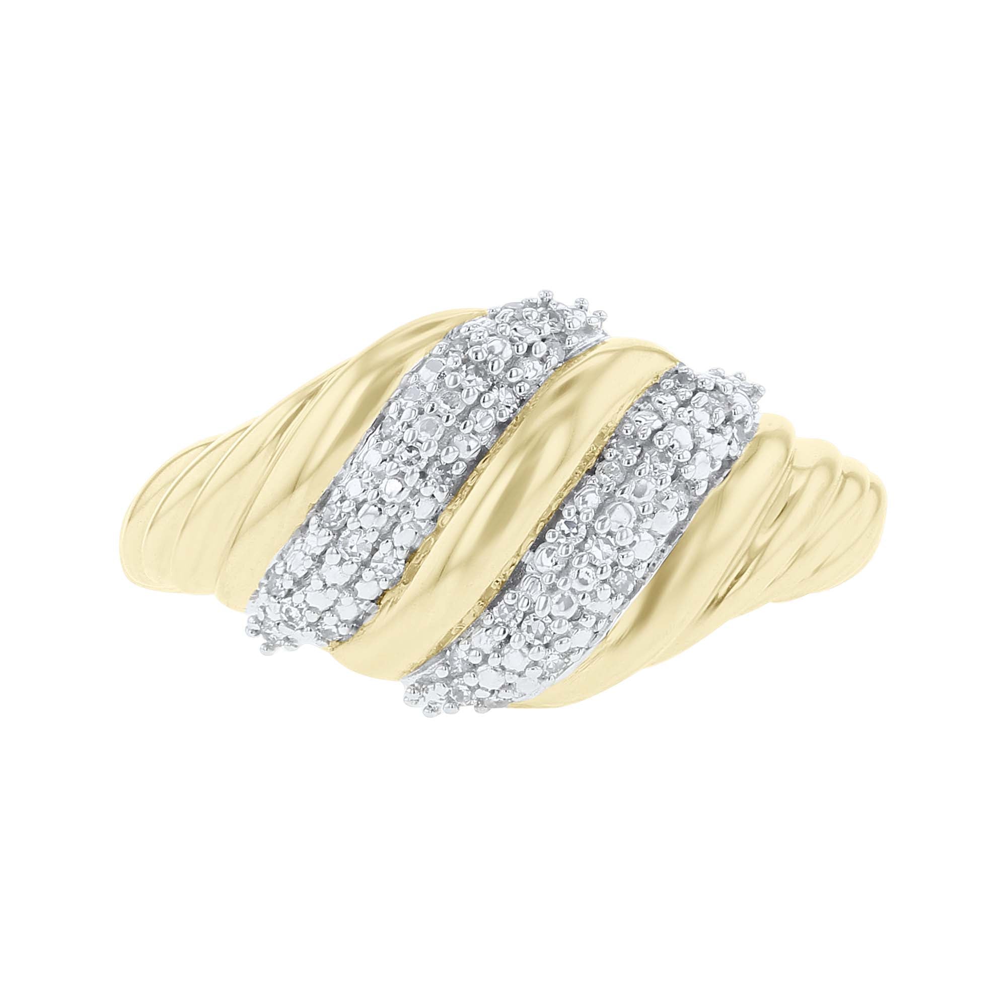 Swanson Twist Diamond Ring