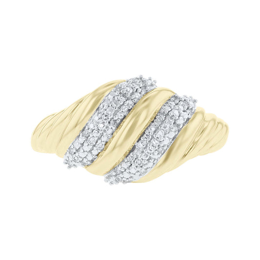 Swanson Twist Diamond Ring
