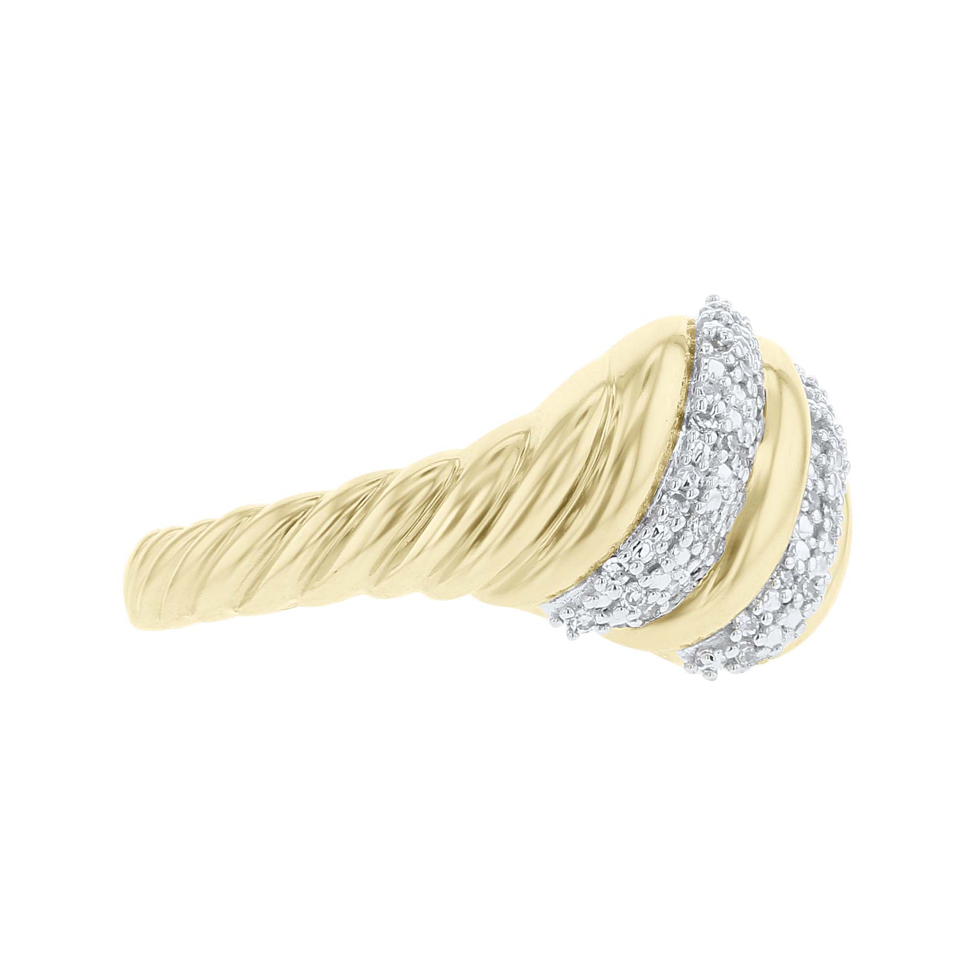 Swanson Twist Diamond Ring