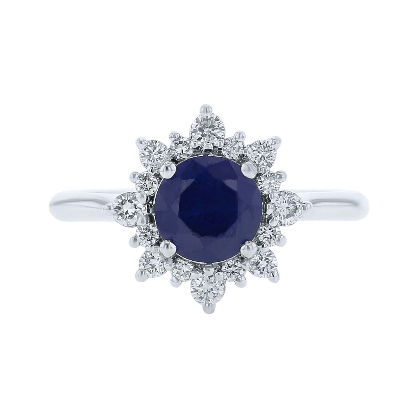 Amalia Sapphire & Diamond Ready for Love Engagement Ring