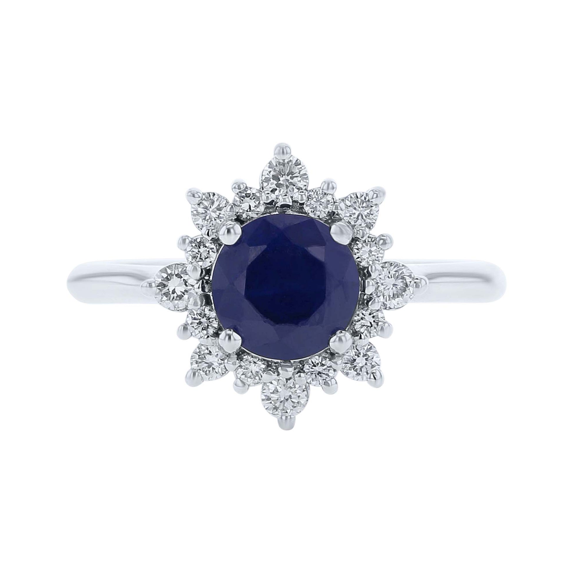 Amalia Sapphire & Diamond Ready for Love Engagement Ring