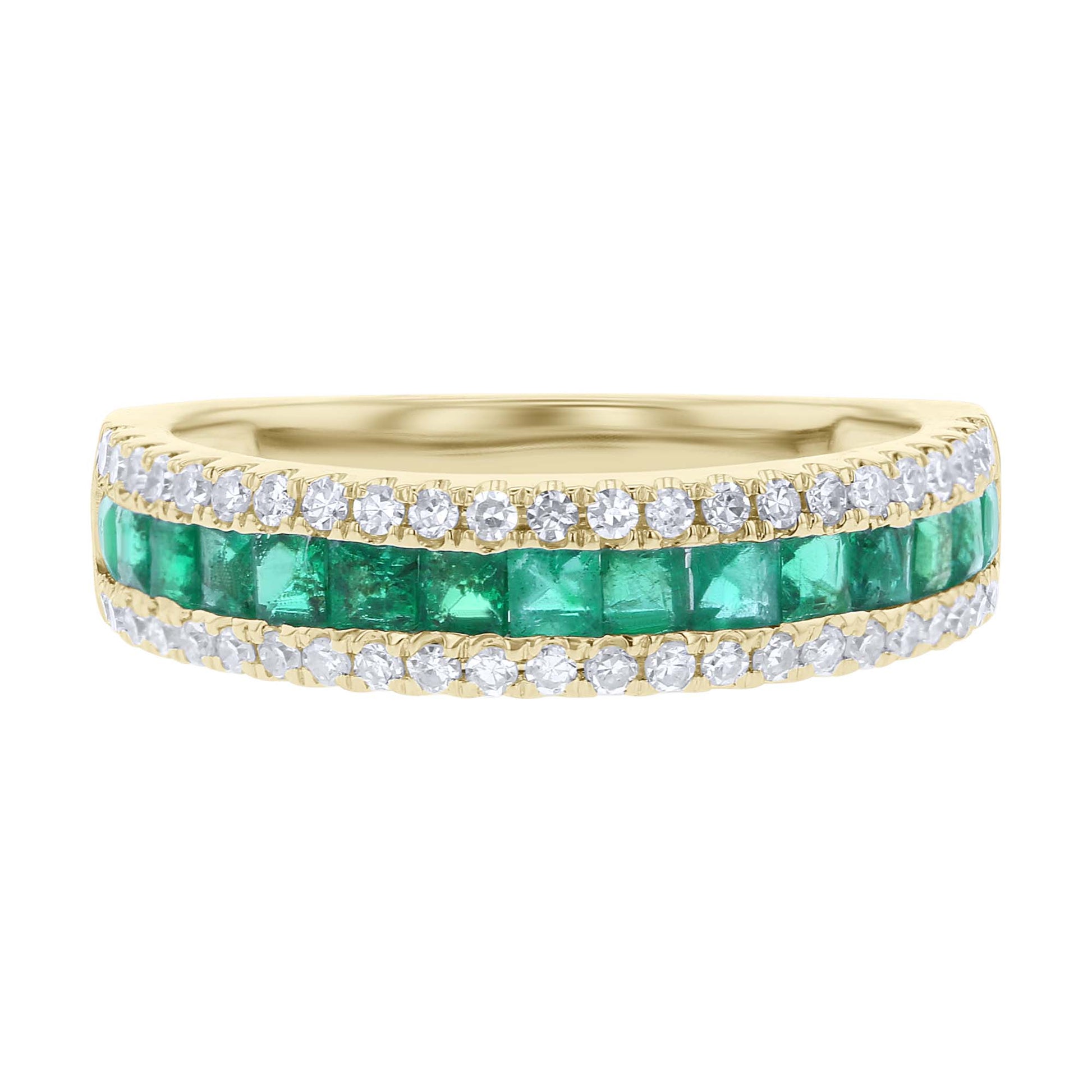 Ramona Emerald & Diamond Ring