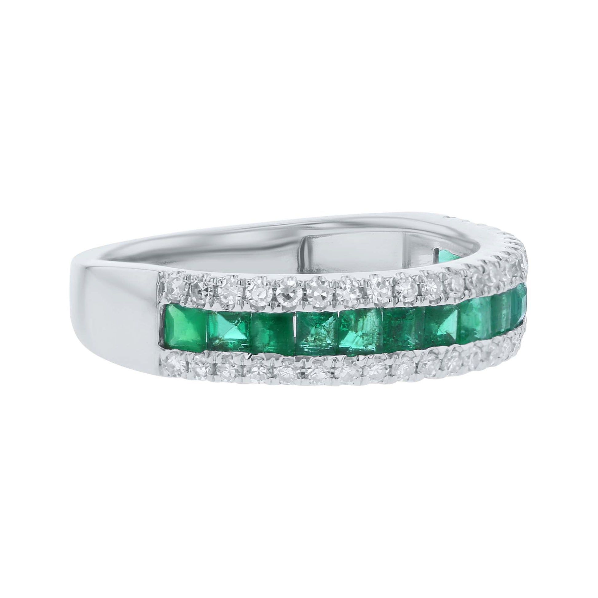 Ramona Emerald & Diamond Ring