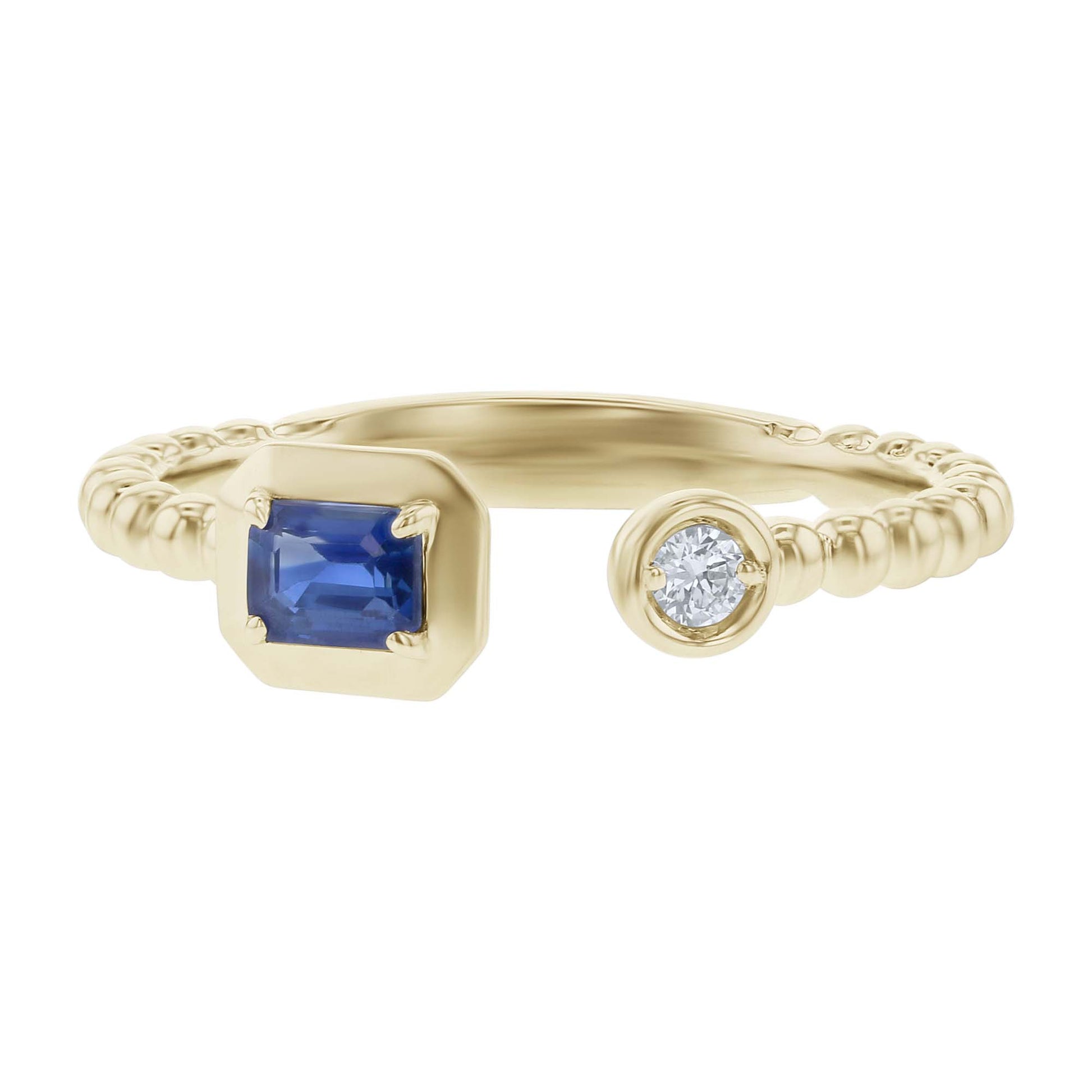 Gail Sapphire & Diamond Ring