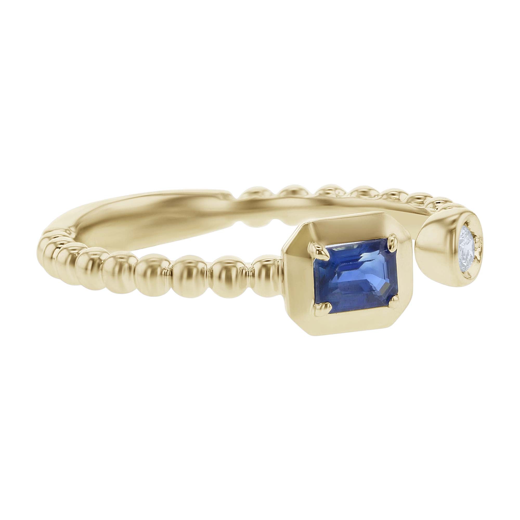 Gail Sapphire & Diamond Ring