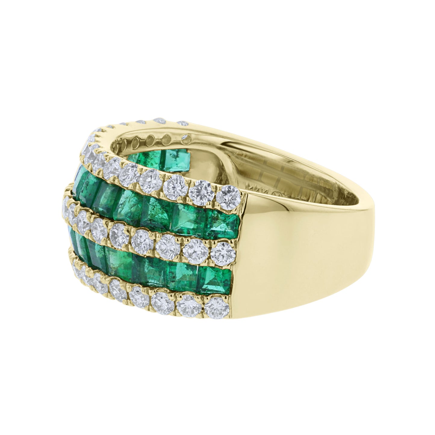 Colette Emerald & Diamond Ring