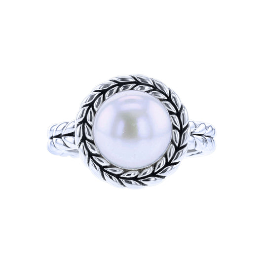 Treasure Pearl Silver Ring