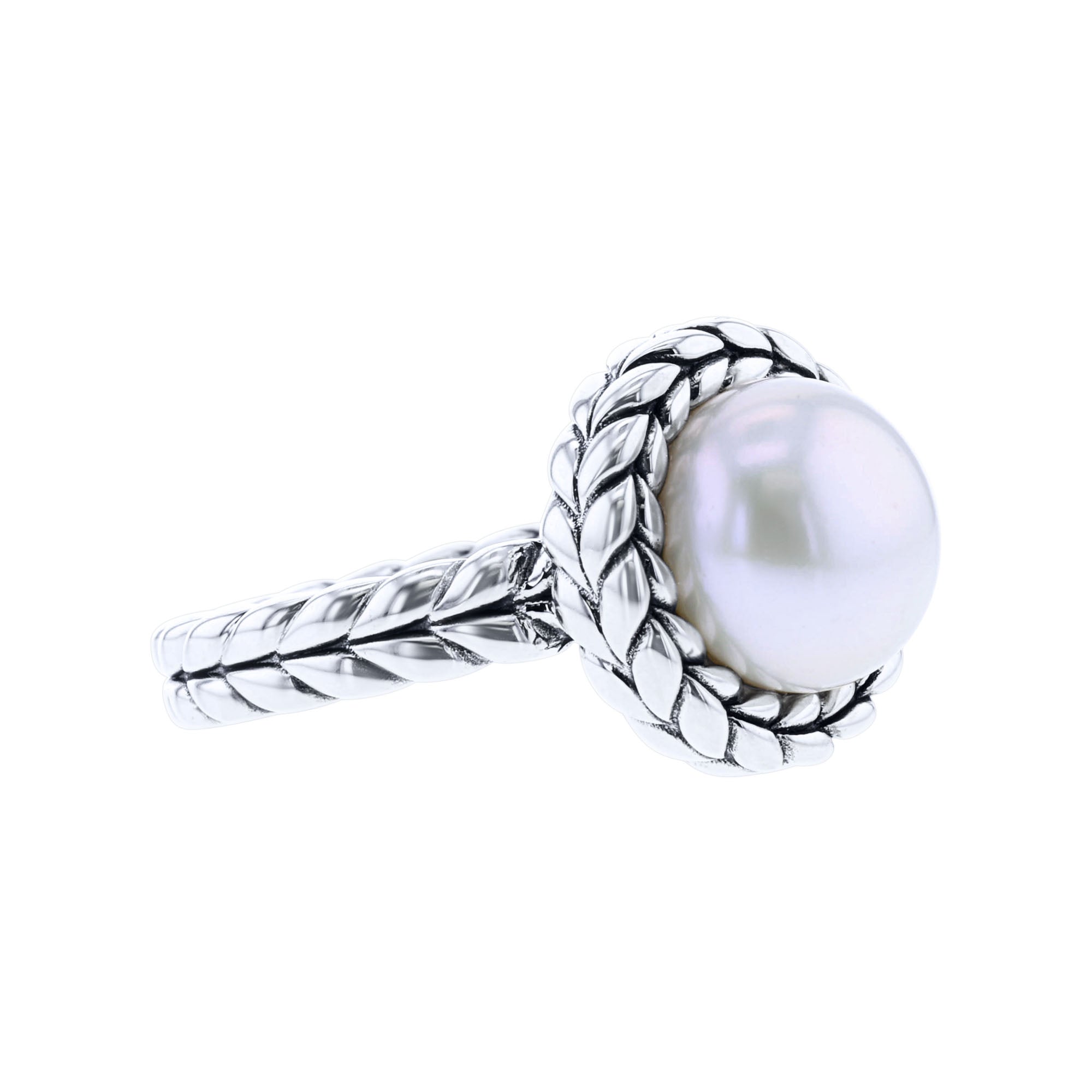 Treasure Pearl Silver Ring