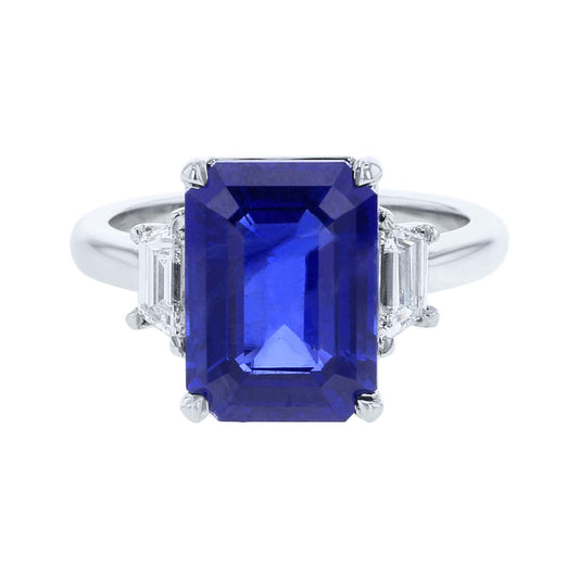 Hurley Ready for Love Sapphire & Diamond Engagement Ring