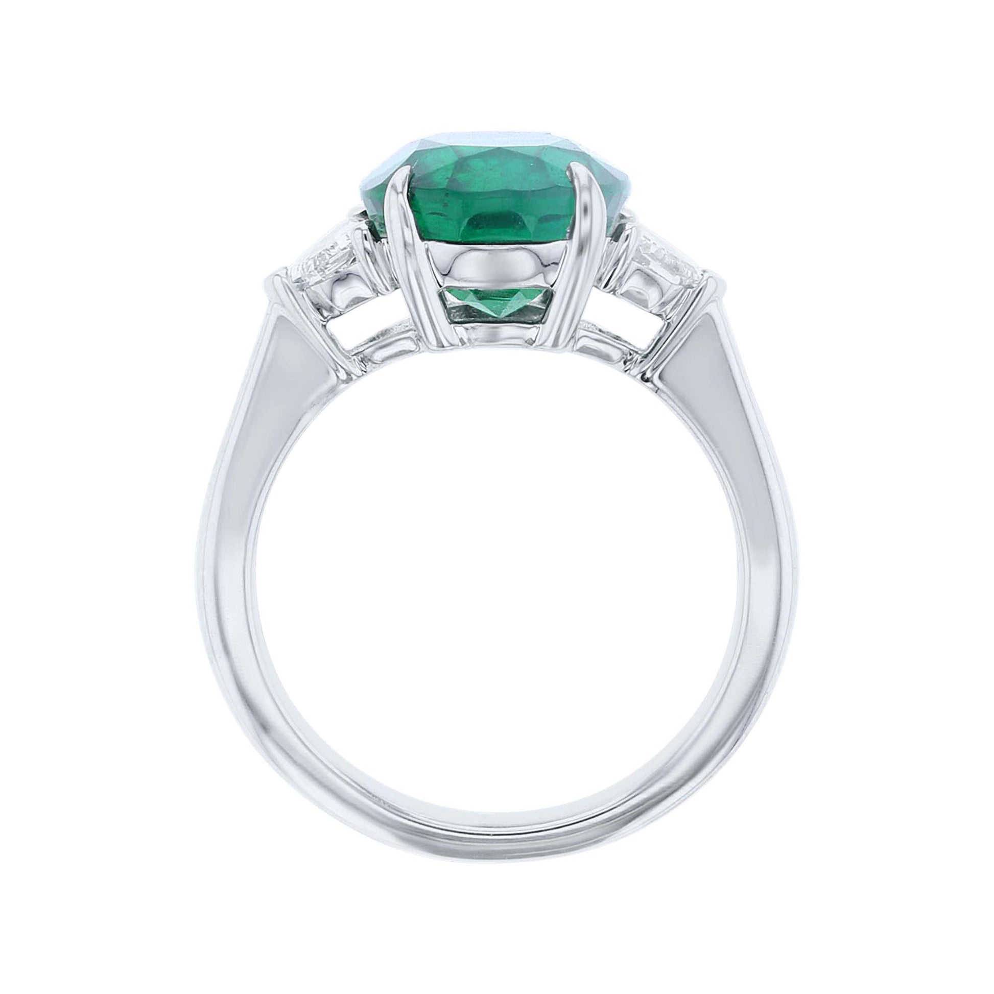 Dakota Ready for Love Emerald & Diamond Engagement Ring