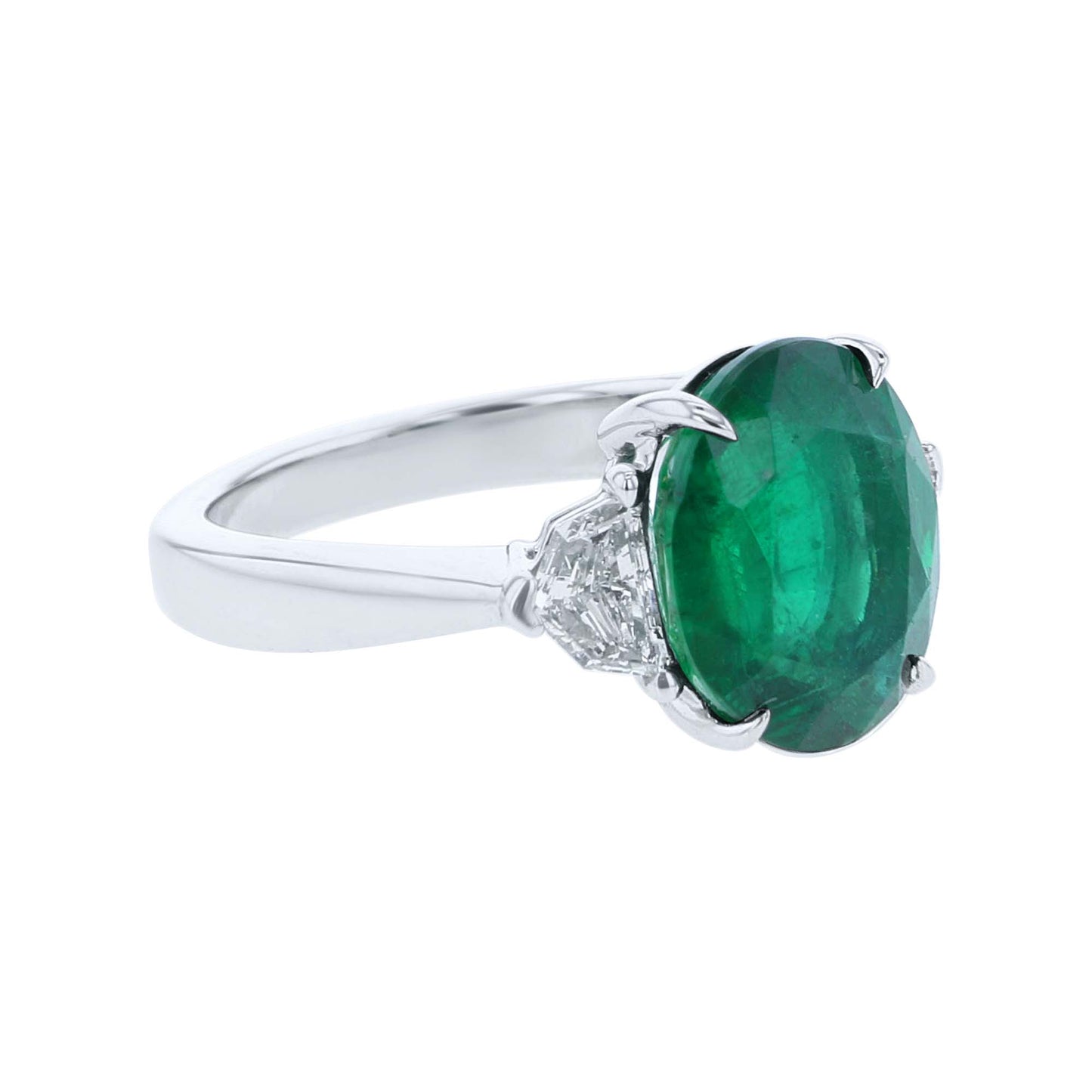 Dakota Ready for Love Emerald & Diamond Engagement Ring