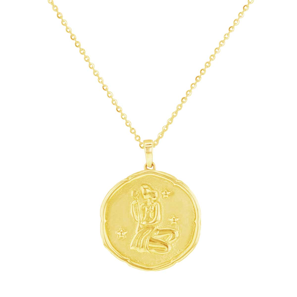 Written in the Stars Zodiac Gold Necklace