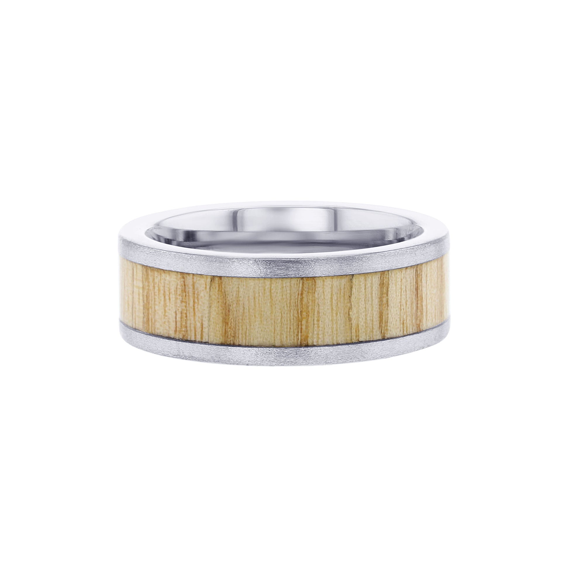 Aaron Baseball Serinium 8mm Wedding Ring