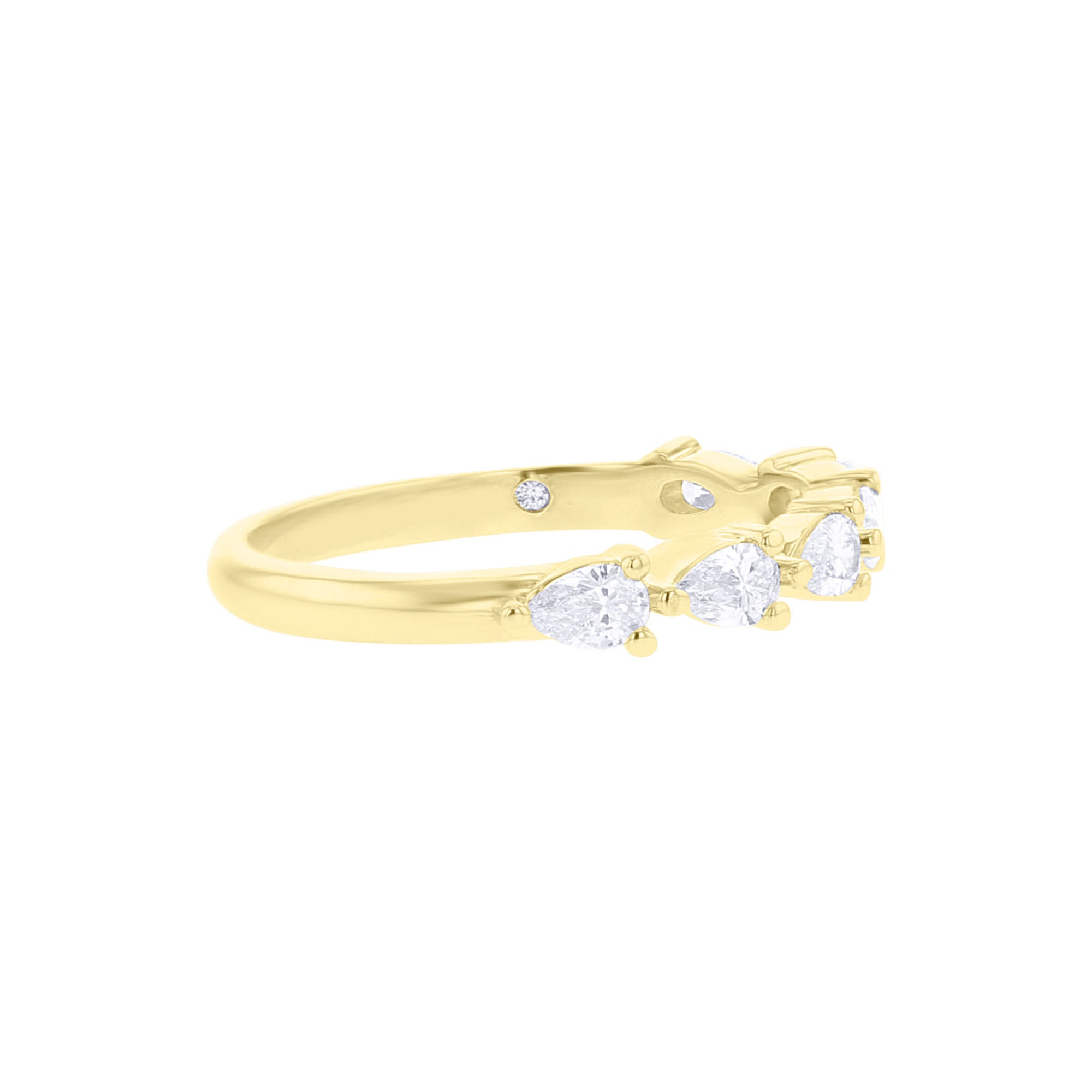 Simply Pear Diamond Wedding Ring 1/2ct