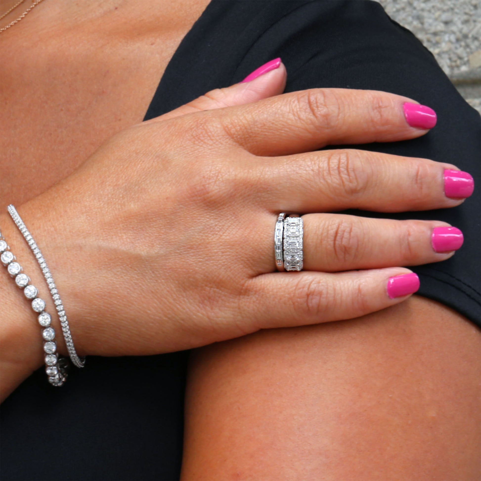 Leia Diamond Wedding Ring