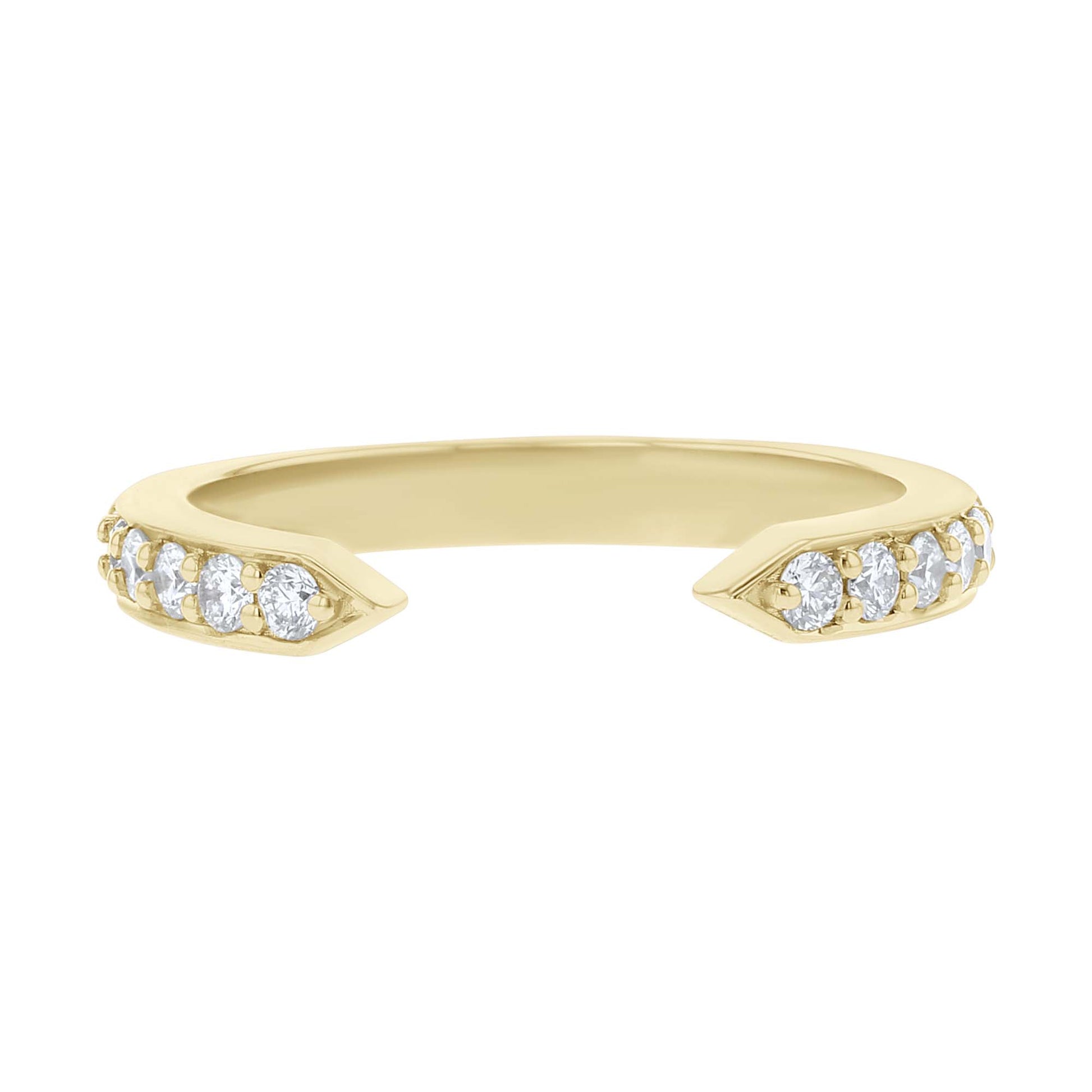 Falcon Diamond Open Wedding Ring