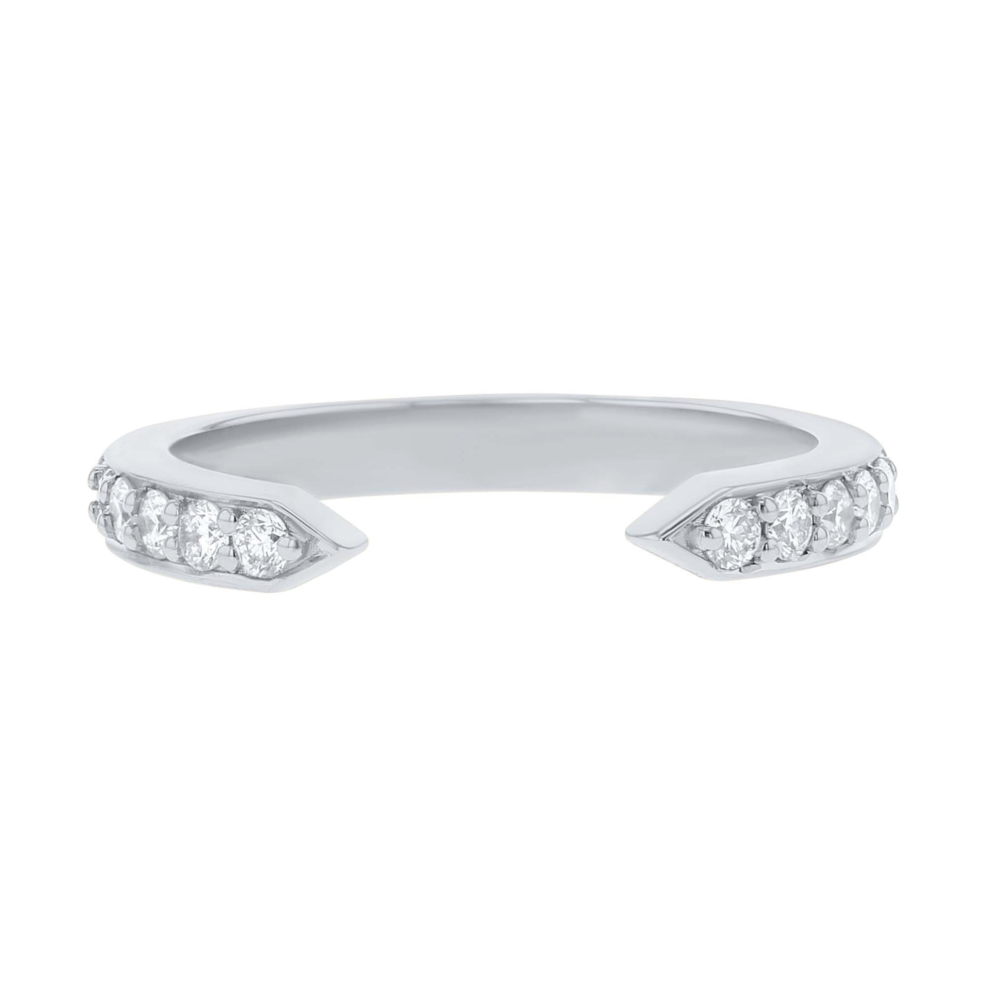 Falcon Diamond Open Wedding Ring