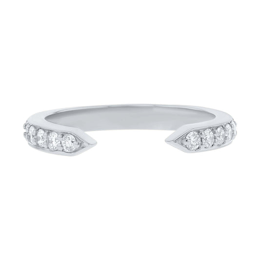 Falcon Diamond Open Wedding Ring