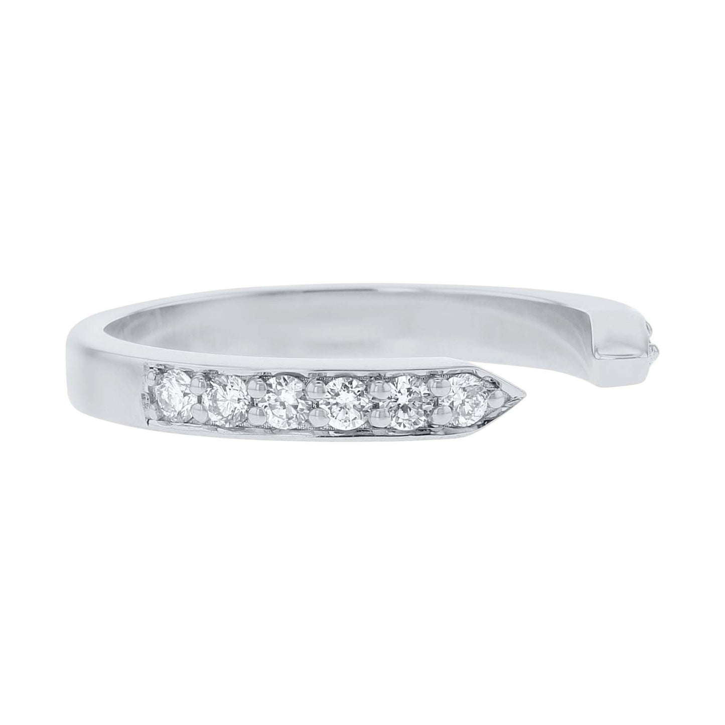 Falcon Diamond Open Wedding Ring