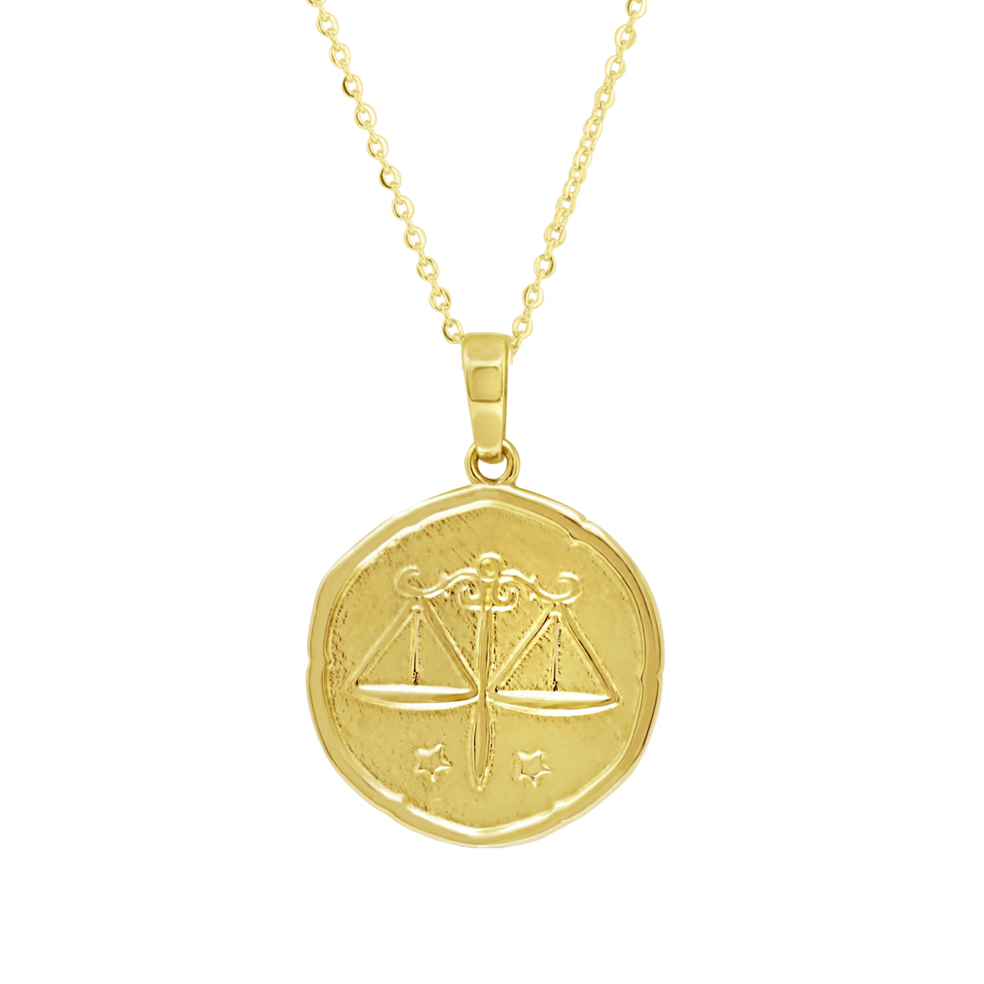 Written in the Stars Zodiac Gold Necklace – Steven Singer