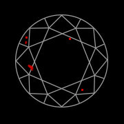 A diamond sketch illustrating VS2 diamond inclusions.