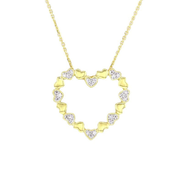 Smitten Diamond Heart Necklace – Steven Singer Jewelers